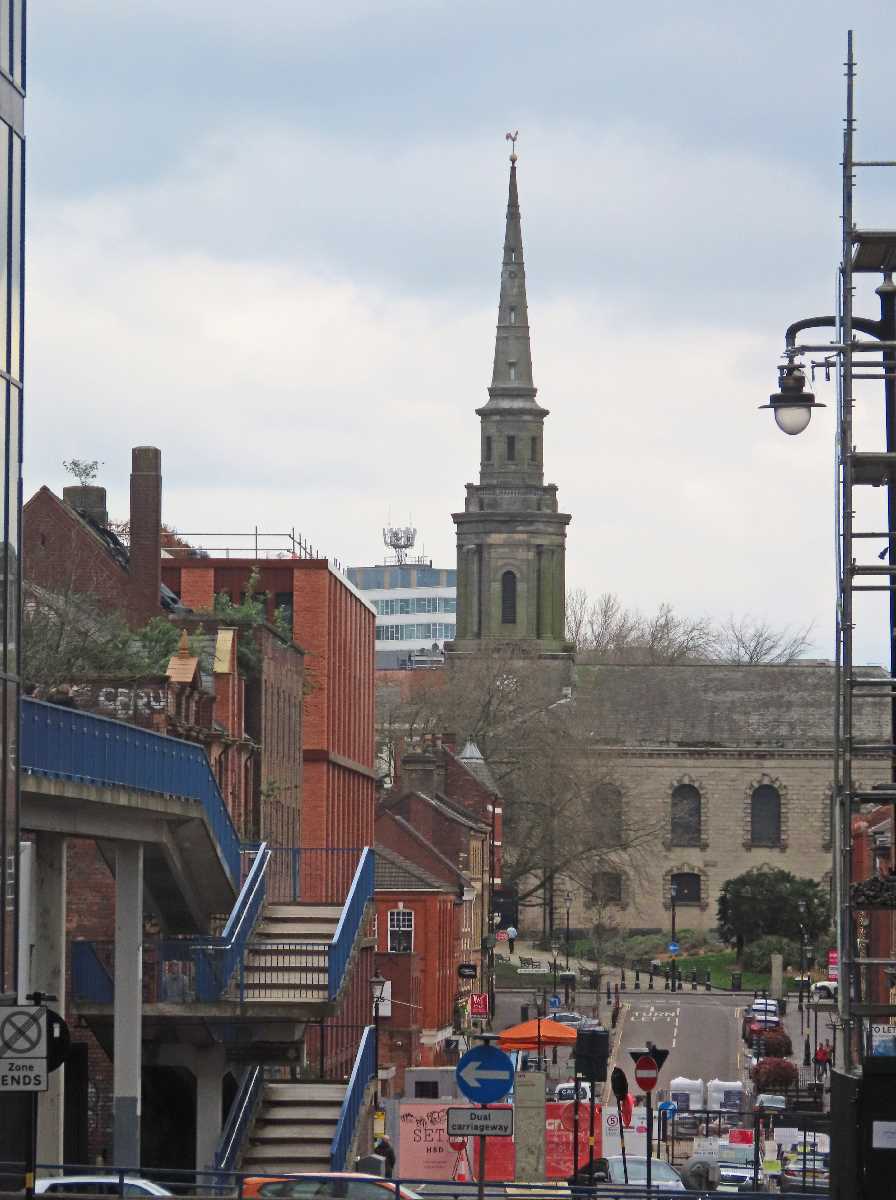 Great Charles Street Queensway footbridge